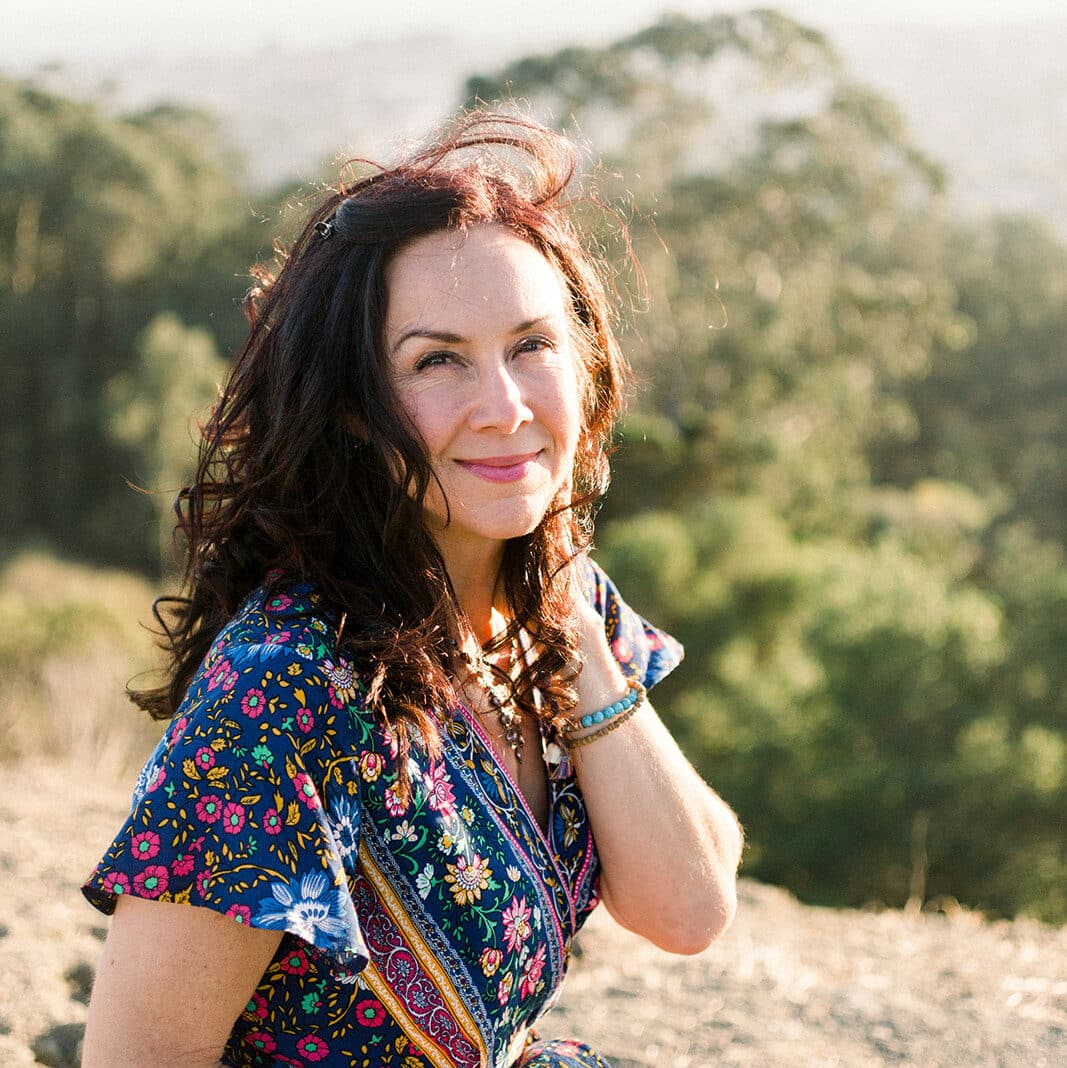 Woman smiling