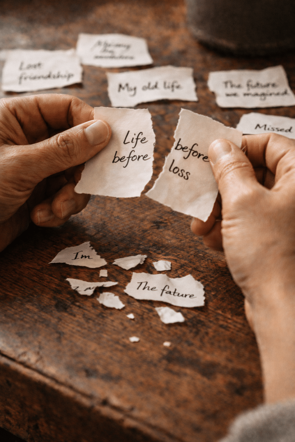 Releasing grief art exercise