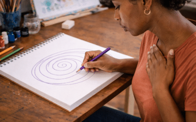 A Mindful Art Therapy Practice for When Your Body Doesn’t Feel Safe