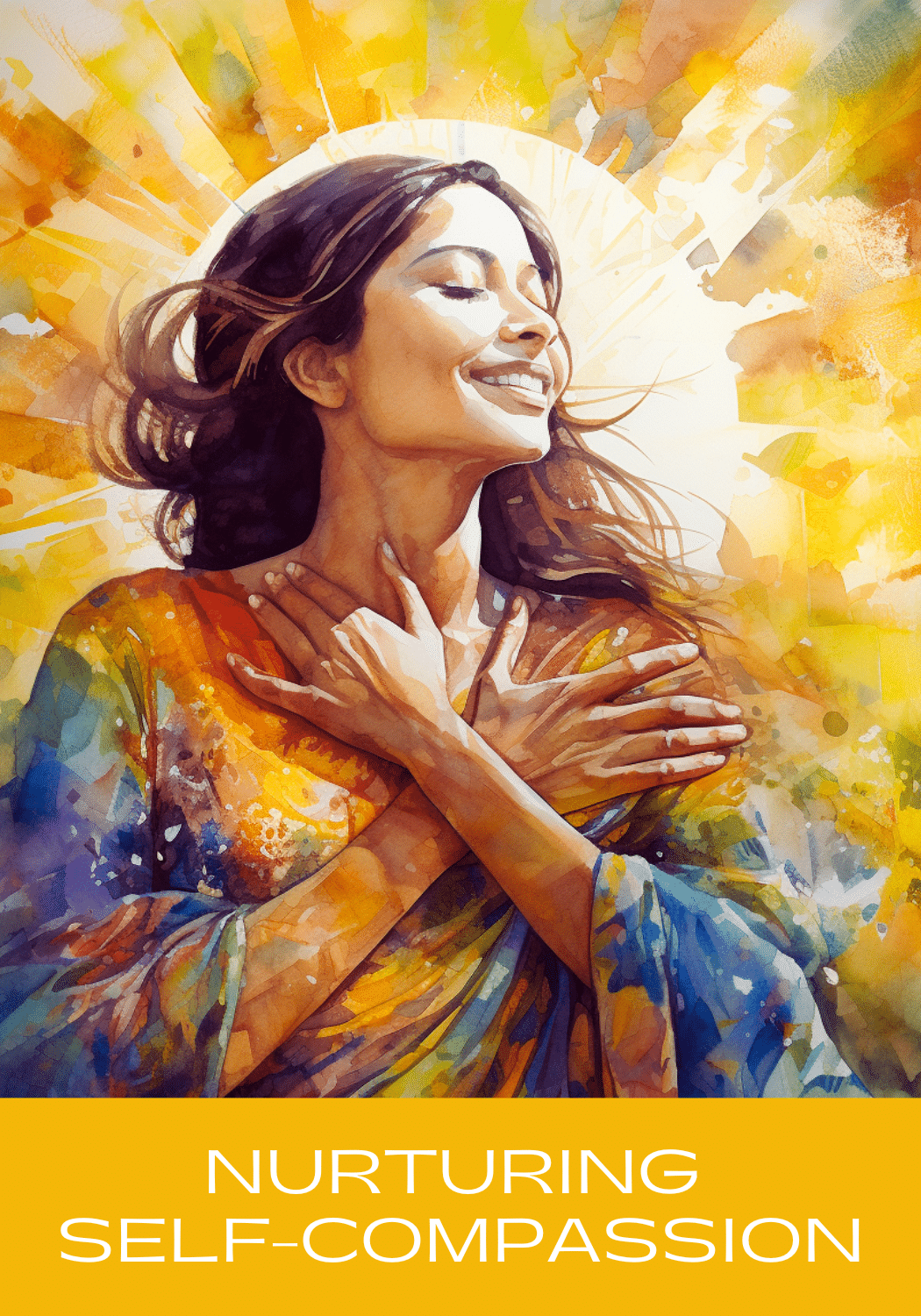 Healing Card Self-Reflection Card Self-Compassion