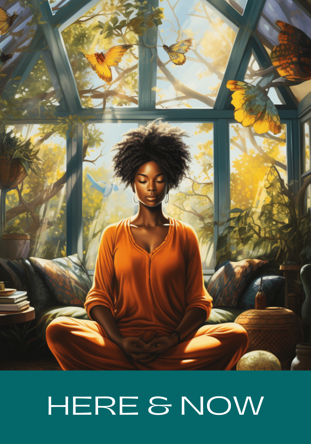 Healing Card Self-reflection card Grounding